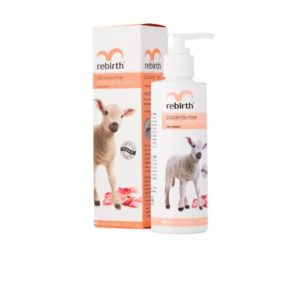 Sữa dưỡng thể nhau thai cừu & Vitamin E-Rebirth Placenta Rose Moisturising Cream 200ml