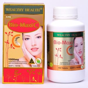 Wealthy Health Bio Maxi C 150 Tablets- Vitamin C cao cấp