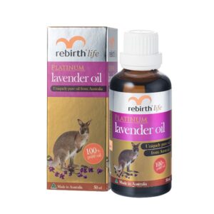 Tinh dầu hoa oải hương nguyên chất 100% - Rebirth Platinum Lavender Oil 50ml