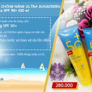 Kem chống nắng Ultra Sunscreen – Codes SPF 50+ 100 ml